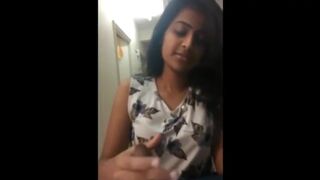 My Desi Fine Gf Blow My dong and Swallow Sperm (Hindi Voice)