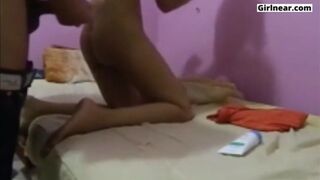 horny man fuck a wifey doggystyle at home large cook