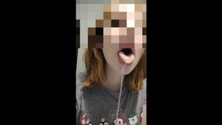 I Recorded the Sounds of Sex with a Stud and Show his Jizz in my Mouth