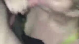 Blonde Blows Guy Dong Outside