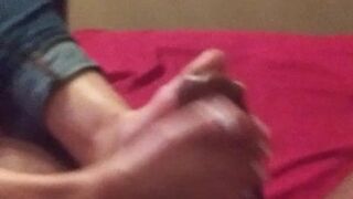 homemade youngster hand-job, footjob with sperm shot!!!