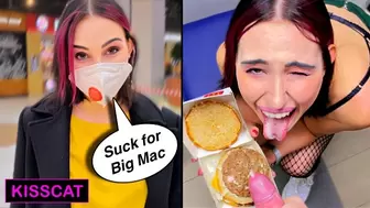 Risky Oral Sex in Fitting Room for Gigantic Mac - Public Agent PickUp & Fuck Student in Mall / Kiss Cat