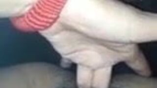 Attractive Bengali slut fingering