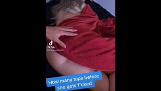 Tiktok: how many Taps Challenge Porn Version