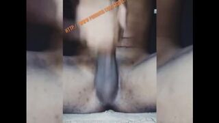 High Speed Ejaculation almost Hits my Face while Jerking off at Midnight, Large BBC Spunk Load