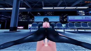 Fine Vtuber Roboco gets filled with spunk from your SELF PERSPECTIVE - Hololive Asian Cartoon.