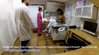 Nikki Star new Student Gyn Exam by Doctor Tampa & Nurse Lyle Caught on Webcam only @GirlsGoneGynoCom