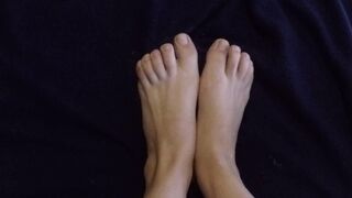 Bareback Feet Lotion Massage