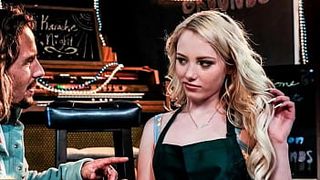 Blonde Waitress Dixie Lynn Lose Her Virginity For Music Artist Tyler Nixon - Full Video On FreeTaboo.Net