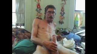 Teeny Secretly being Recorded while Slamming and Webcamming on Chaturbate with his Huge Wide Meat
