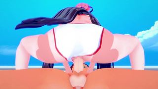 3D Anime: ASIAN CARTOON CHAN GOT CUNNILINGUS AND LICKED BALLS IN RESPONSE