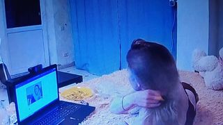 Young girl on Sex Webcam (Spy)
