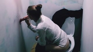 Home-Made Glory Hole in russian Hostel