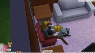 Wolf and Bunny Sims four Furry EP. two
