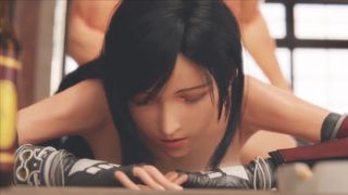 Tifa looking comfy whilst getting screwed