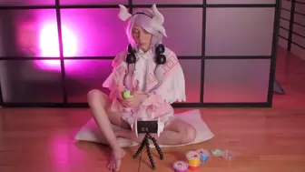 Asian Cartoon play with ... ASMR - Mia Delphy