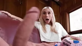 Showing Step Sister The Size Of My Schlong For The First Time & She Surprised - Full Sex Tape On FreeTaboo.Net