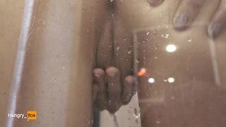 Screwed after a shower and swallowed all his jizz - Hungry Fox