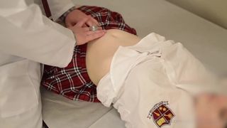 New Lady Gets Teased and Masturbated by School Nurse (bizarre)