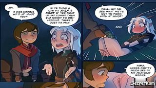 The Dragon Prince - Fresh virgin elf got poked in the forest by prince.