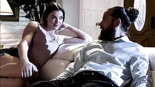 Step Niece Anny Aurora Surprises Her Step Uncle On His Anniversary - Full Film On FreeTaboo.Net
