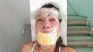 Laura, Katherine & Maria in: A WHOLE Car Wash Sponge For Maria's Big Fat Mouth! (wmv)