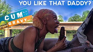 Jamaican Youngster Blowing Wang In Florida for Cumgravy