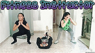 Laura, Katherine & Maria in: Sexy Fitness Instructor Hogtied By Her Naughty Students (mp4)