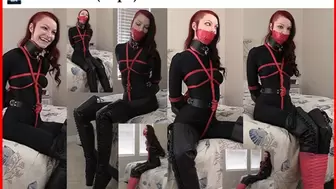 Kajira Bound - Catsuit and Ballet Boots - Part 1 (mp4 HD)
