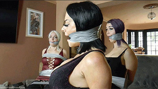 Imogen, Kat & Roxxi in: Hot Lady Crime Club Scammers Get Their Big, Lying Mouths SHUT & the Funniest Thing is - They Asked For it - Kind of! (WMV)