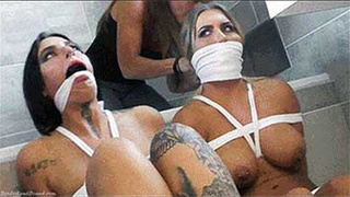Daisy & Maddison in: Difficult Detainees Trussed, Gag-Bested & Hidden While the Villains Scramble to Cover Their Tracks! (The Complete Story) (HD)