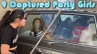 The Party Crasher: 9 Sexy College Girls Bound And Stowed In The Truck! (wmv)