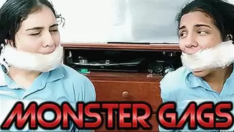 Laura, Katherine & Maria in: Tape Selling Latina School Girls Monstrously Wrap Gagged By A Ruthless MILF! (high res mp4)