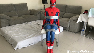 SpiderGirl chair tied