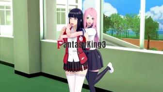 Hinata And Sakura Love Triangle | Naruto Uncensored Asian Cartoon | Promo