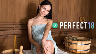 Perfect18 Steamy Sauna Makes Mia’s Vagina Moist