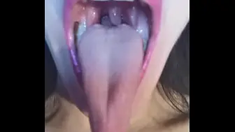 Some teasing for my mouth fetishist fans HD (with alluring female naughty talk)