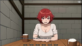 TOMBOY Love in Sweet Forge [ Anime Game ] Ep.two RISKY ORAL SEX under the table in PUBLIC !