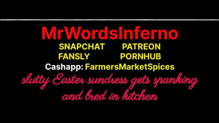 Audio Erotica - Easter Dress - College Lady Gets Screwed and Bred In Kitchen at Picnic