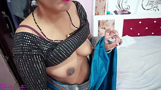 Best devar BHABHI SEX in HINDI- Ravinadesi Bhabhi Likes BOOTY PLUG and hard poked by her devar