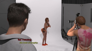 New Neighborhood #10 Justin saw Violet 's nipple during the photo shoot
