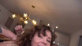 DAP Alicia Kiss - three Huge Meat in Behind - Anal Cumming (part one)