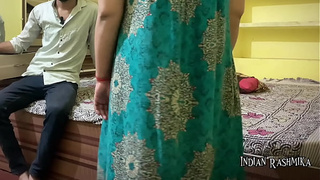 Desi Bhabhi was Alone at Home & Devar ji fucked her Vagina Hardly Sexy Indian Tape with Hindi Audio..