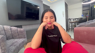 I fuck my stepsister hard as punishment for being naked all over the house seducing me really hard.