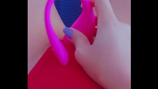 Lovense Lush SELF PERSPECTIVE: Stunning Slut's Pink Vagina Play