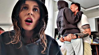 Her stepfather punished her in BUTT for skipping classes!