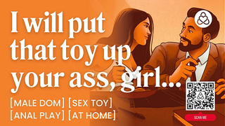 ASMR Audio Porn: Cute Male Dom Teacher Rides His Student At Home - Anal Play & Sex Toy - Erotic Audio Roleplay for Women