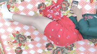 tight butt hard anal after twat licking of wifey in closeup with Hindi audio naw style fucking