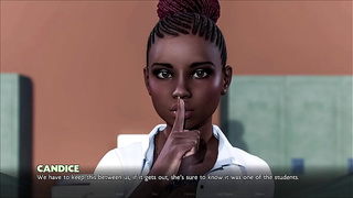 Timestamps: Lost Love #14 - African Teeny Is Already In Love With My White Schlong