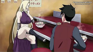 Naruto: Kunoichi Trainer | Dirty Blonde Youngster Ino Yamanaka Has Public Sex In A Restaurant. Her Little Snatch Gets Creampied | Naruto Hentai Anime Porn Game